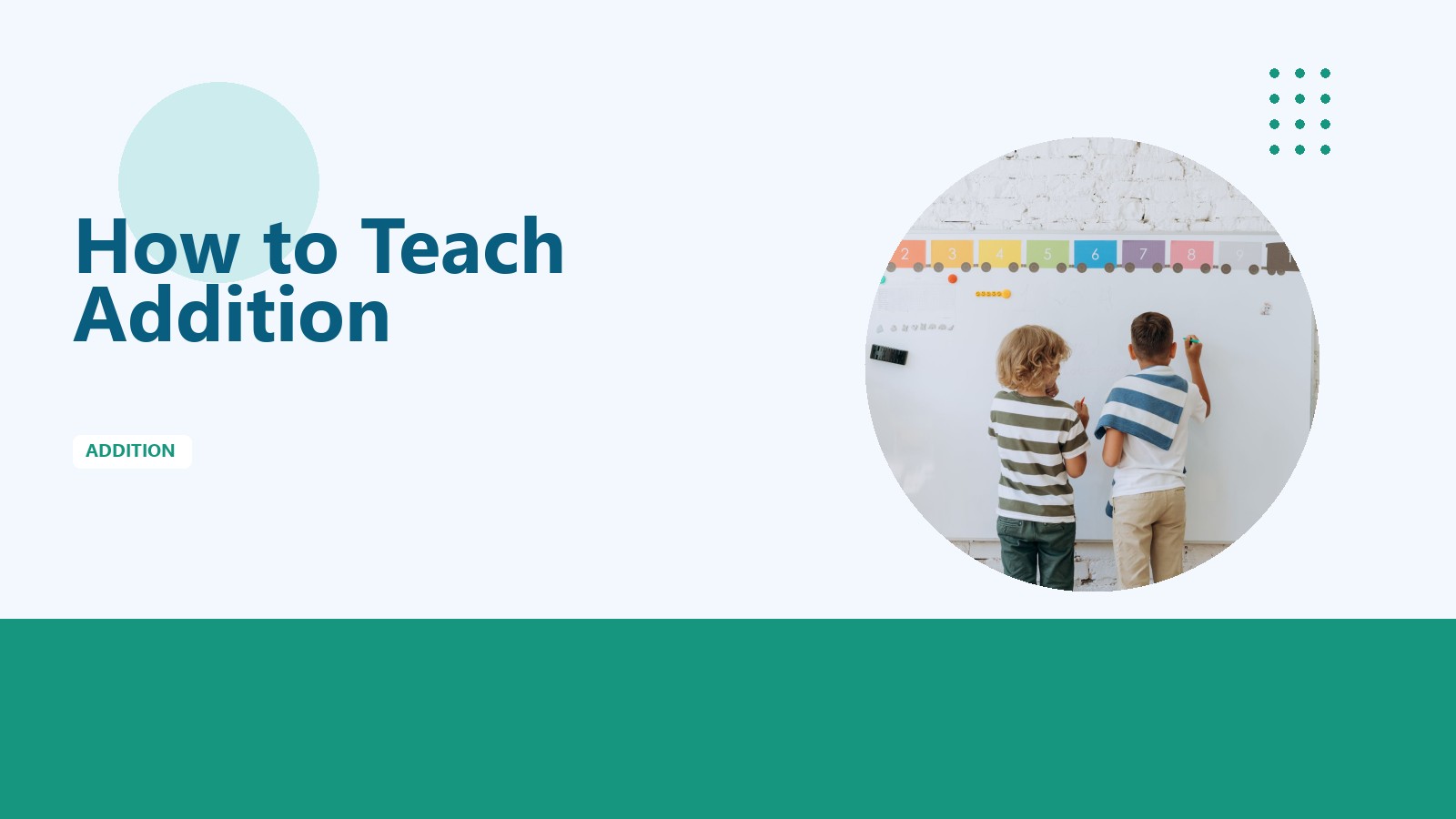 How to Teach Addition