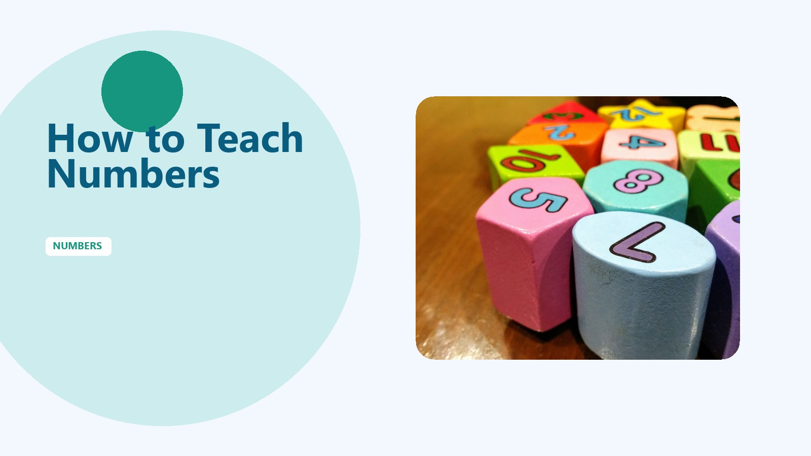 How to Teach Numbers