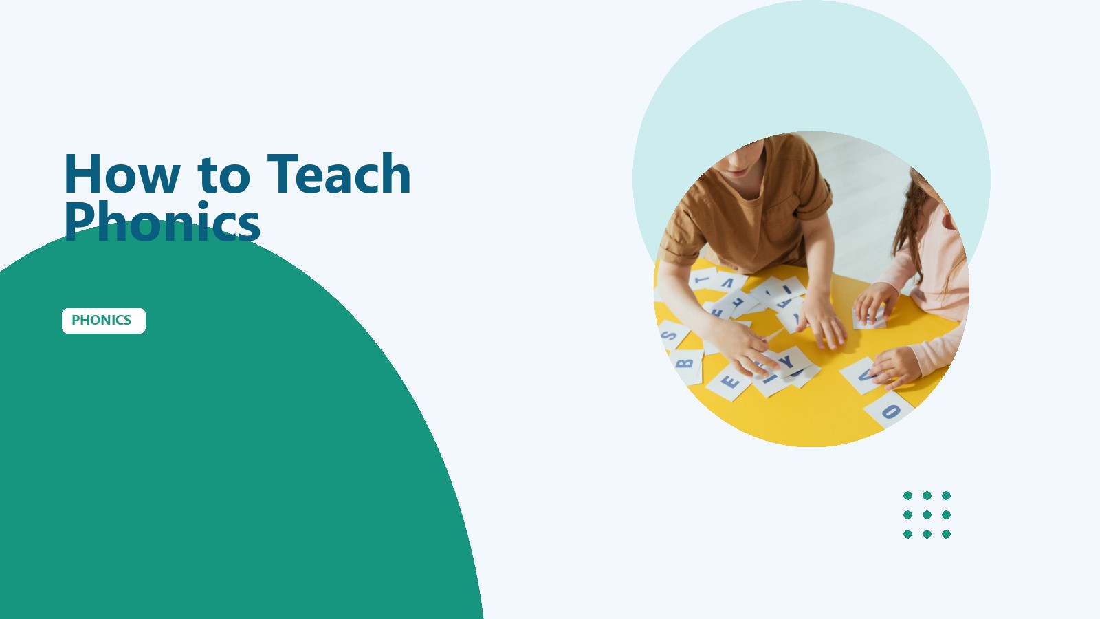 How to Teach Phonics