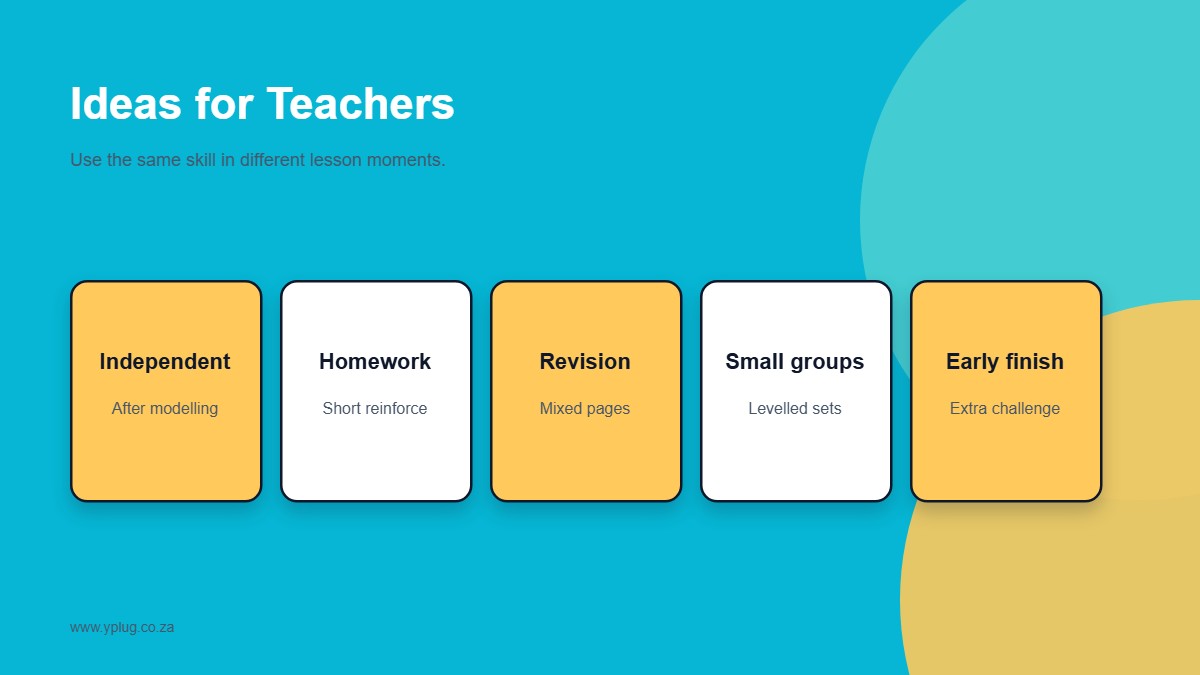 Long division worksheet ideas for teachers including homework and small groups
