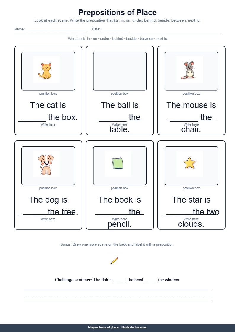 Prepositions of Place