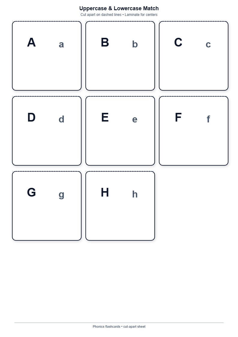 Uppercase & Lowercase Match