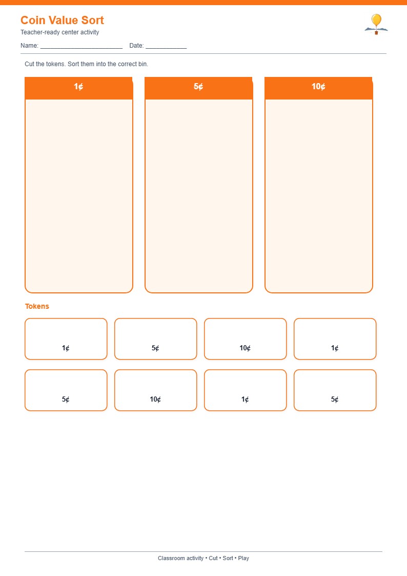 Coin Value Sort